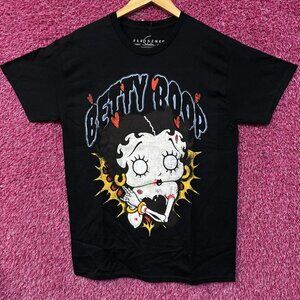 Fleischer Studios Betty Boop Zombie Love Graphic T-Shirt Medium